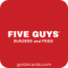 $100 Five Guys USA